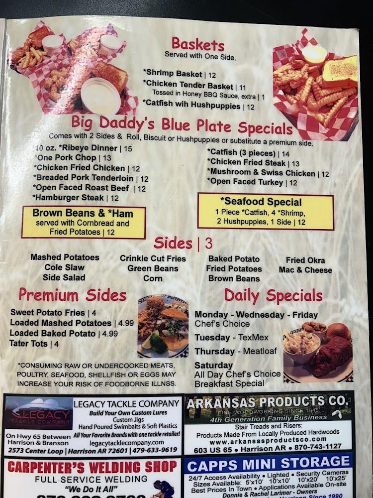 Big Daddy's 2 Egg Combo w/ Bacon