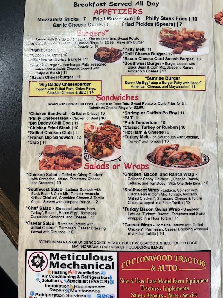 Big Daddy's 2 Egg Combo W/ Sausage Patties