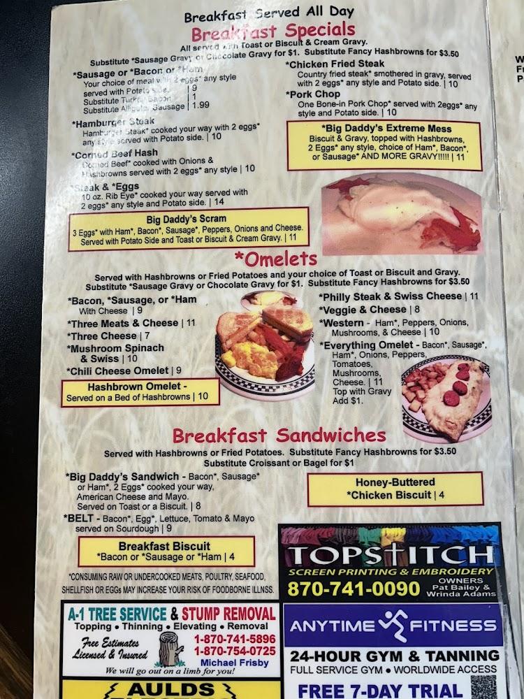 Big Daddy's Menu image 3